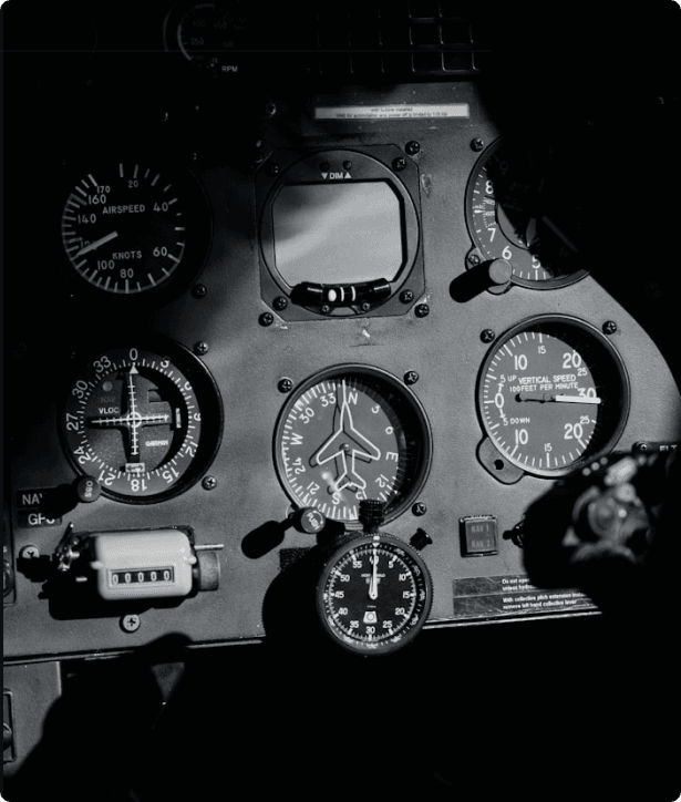 Cockpit Instrument Flight Panel